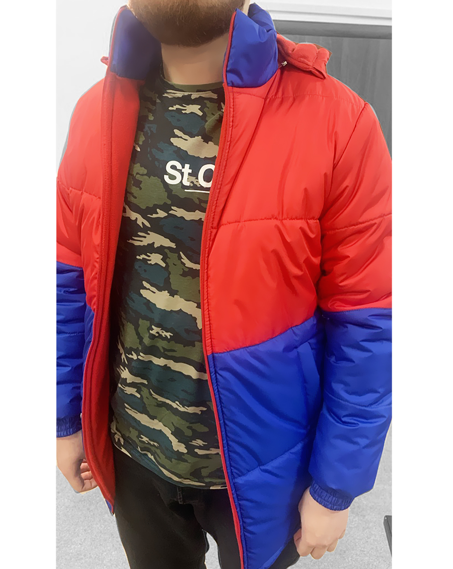 Куртка на синтепоне и  флисовой подкладке "Fleece Warms"