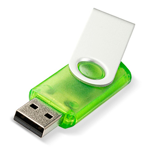 Флеш-карта на 2 Gb "Rotate translucent"