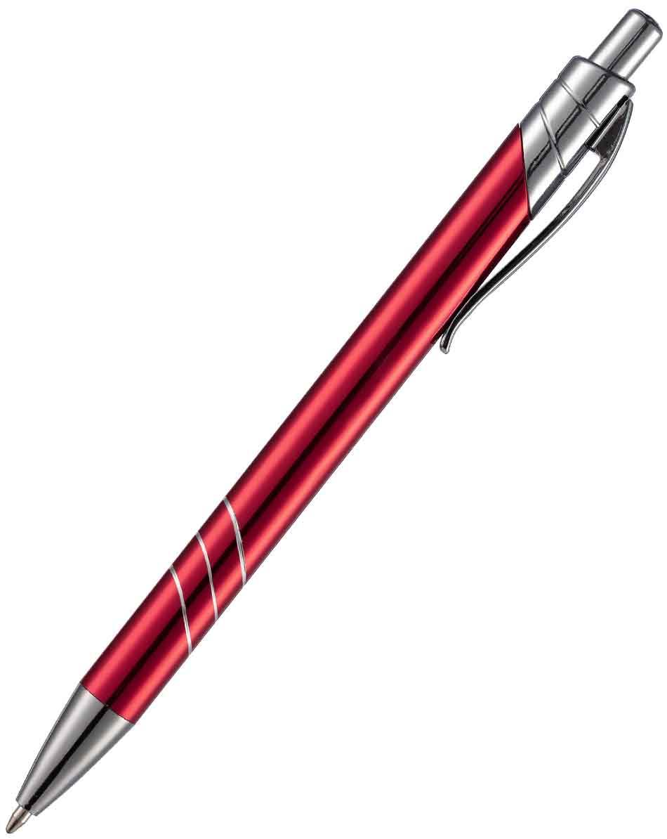 Ручка шариковая Undertone Metallic, красная