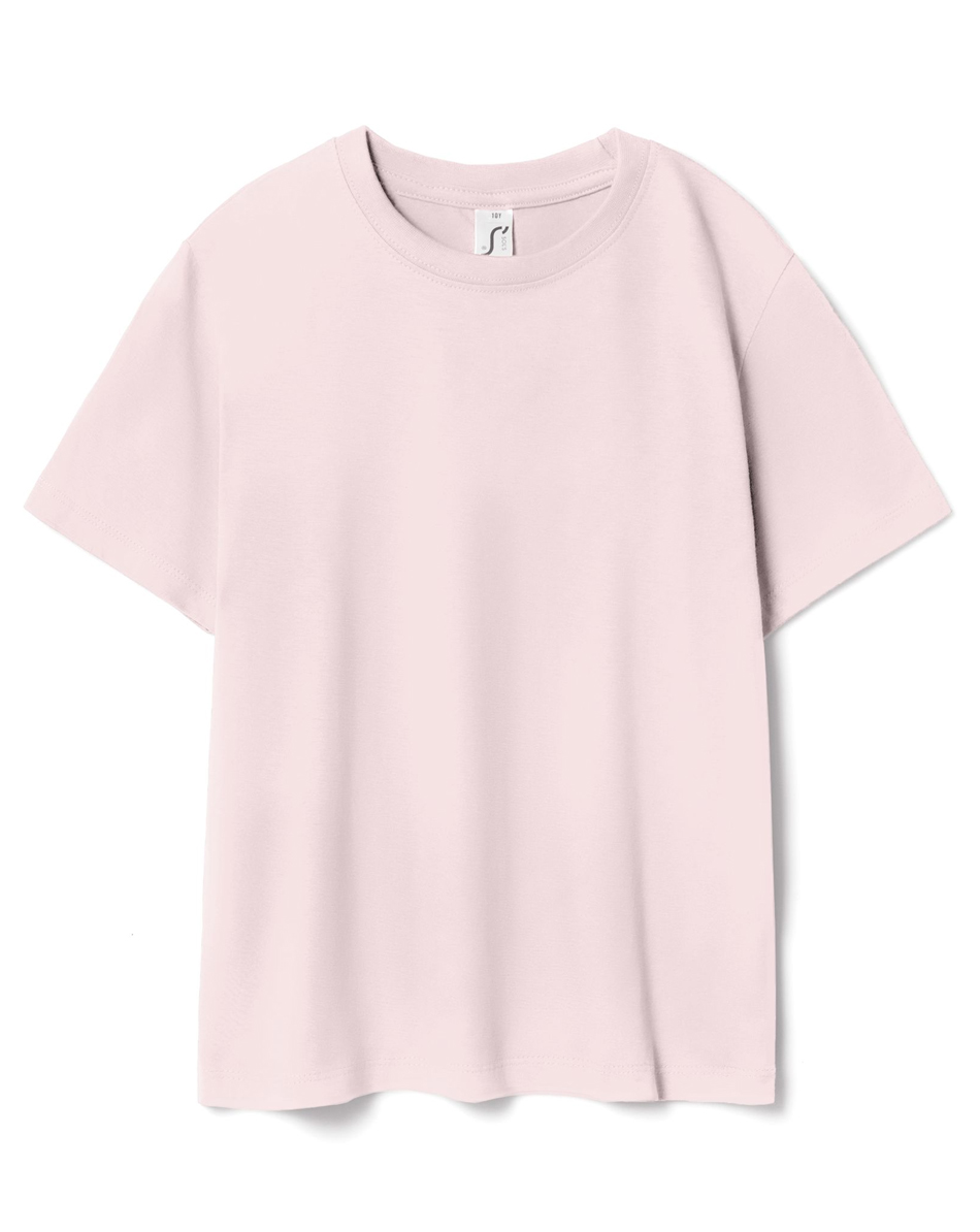 Футболка детская Regent Kids 150, светло-розовая