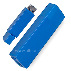 USB flash-карта "Twist" выдвижная, 8 Гб