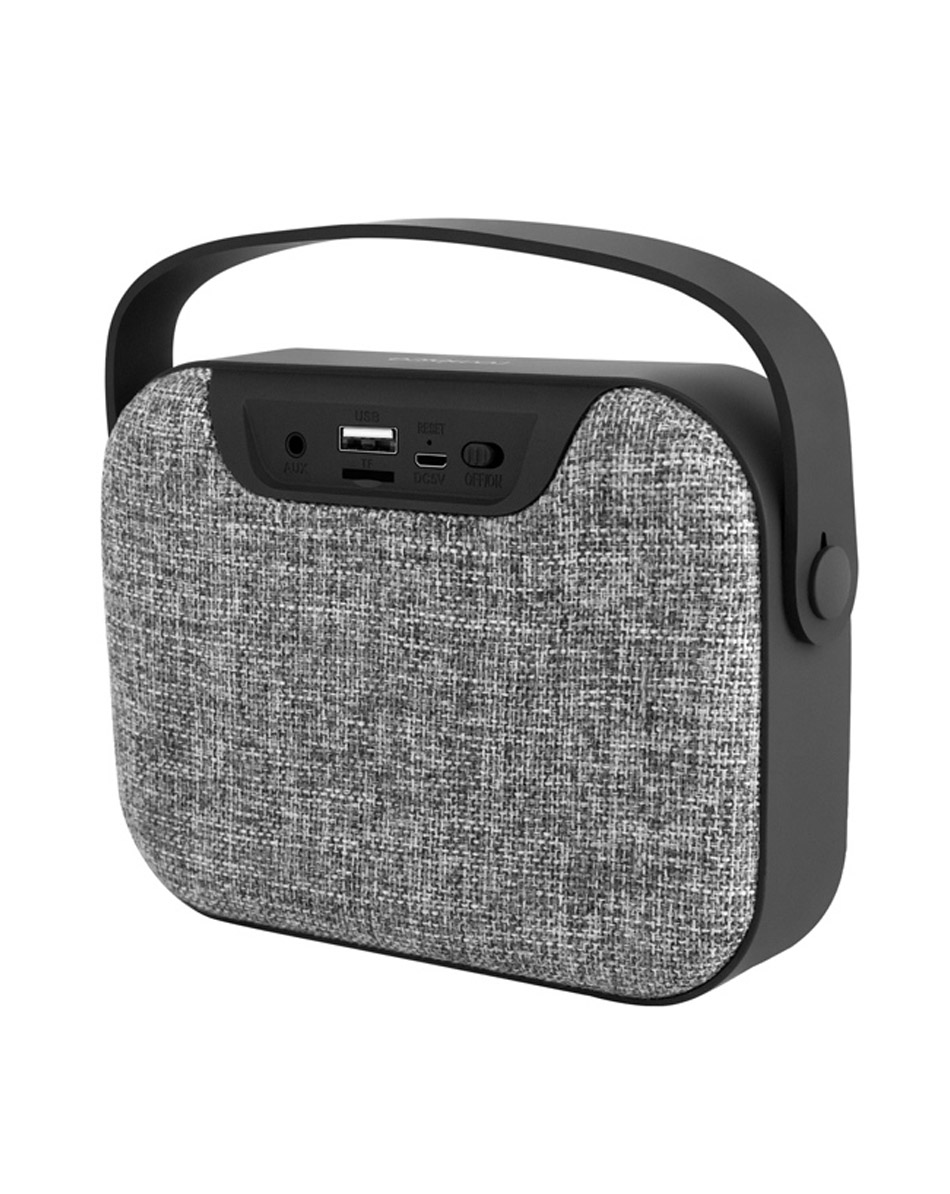 Портативная колонка «Mysound Mia» с логотипом Rombica, серый