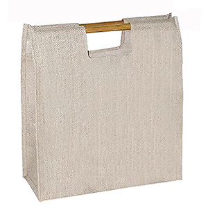 Сумка холщовая "Sticks Canvas", плотность 340 гр., с деревянными ручками
