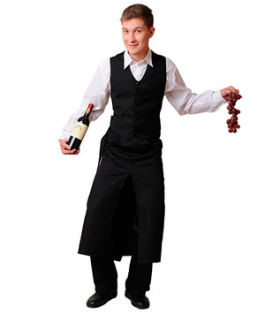 Фартук для официанта длинный "Chef Maxi 2"