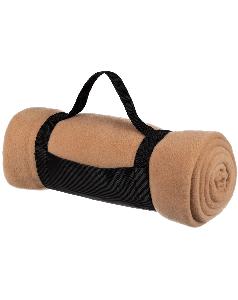 Дорожный флисовый плед Soft Voyager, 120*145 см., бежевый