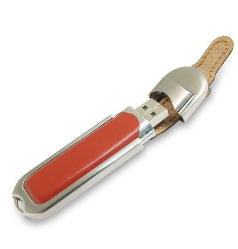 USB флешка кожаная "DLBK"