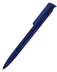 Ручка Senator Super Hit Clear Soft grip zone, темно-синяя
