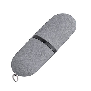 Флеш-карта "Камень" с покрытием soft grip, объем памяти 16 GB