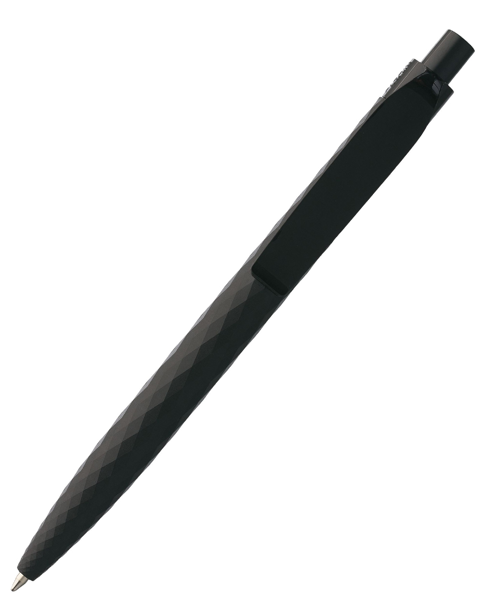 Ручка шариковая Prodir QS01 PRP-P Soft Touch, черная