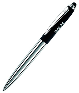 Шариковая ручка Senator Nautic Touch Pad Pen, черная 