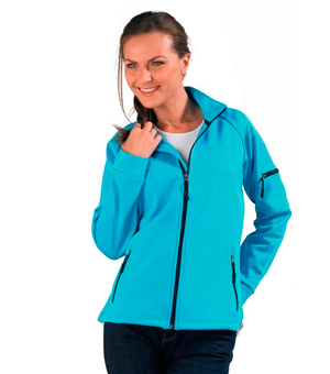 Куртка флисовая женская New look women 250, лазурная