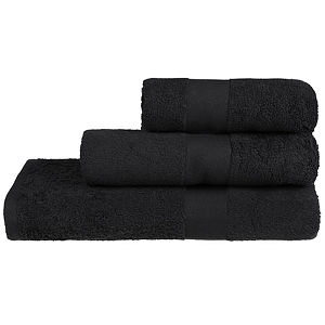 Полотенце махровое "Soft Me Small" 70х35 см., черное