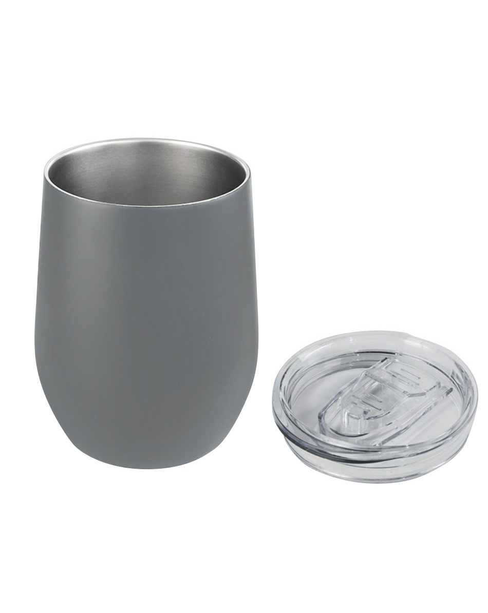 Термокружка «Vacuum mug C1», soft touch, 370 мл, средне-серый