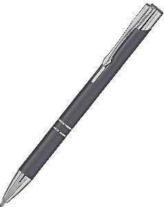 Ручка шариковая KOSCO Soft touch, графитовая