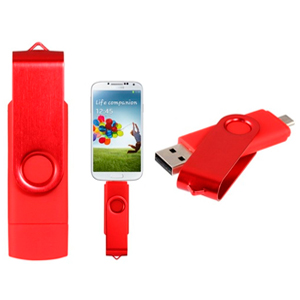 Флешнакопитель OTG 031 с micro USB разъемом