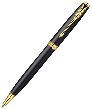 Ручка шариковая "Parker Sonnet Matte Black GT"