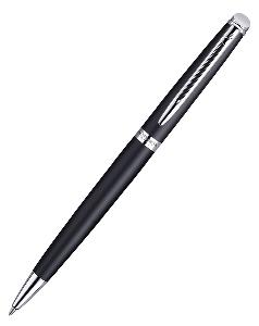 Ручка шариковая Waterman Hemisphere Matt, черный матовый, серебристый