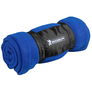 Дорожный флисовый плед Soft Voyager, оранжевый