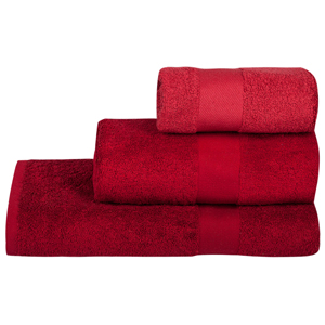 Полотенце махровое Soft Me Small, 70х35 см., бордовое
