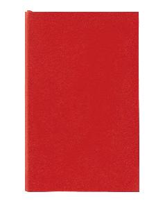 Ежедневник Flat Mini, недатированный, красный