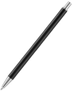 Ручка шариковая Slim Beam без клипа, черная
