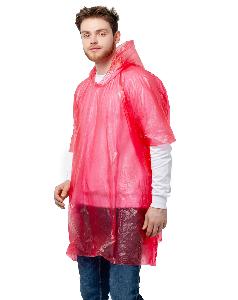 Дождевик пончо RainProof, тонкий 18 мкр (печать на чехле)