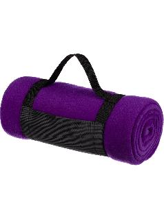 Дорожный флисовый плед Soft Voyager, 120*145 см., фиолетовый