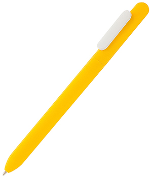 Ручка шариковая "Swiper Soft Touch", желтая