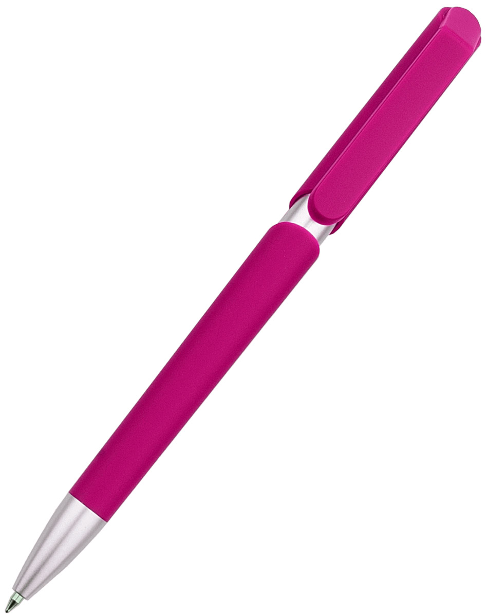 Ручка ZOOMER SOFT TOUCH, розовая