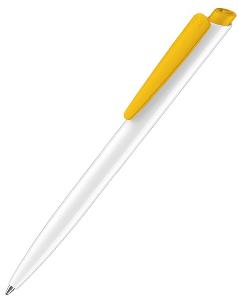 Ручка Senator Dart Basic Polished бело-желтый