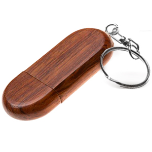 USB флешка "BAMBOO", темное дерево - 8, 16, 32 Гб.