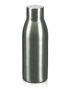 Вакуумная термобутылка «Brottle» c медной изоляцией, тубус, 600 мл, темно-серый