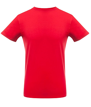 Футболка мужская T-bolka Stretch, красная
