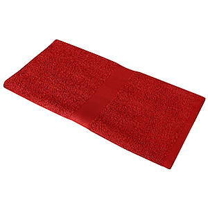 Полотенце махровое "Soft Me Medium" 100х50 см., красное