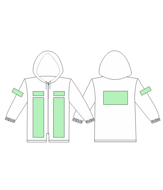 Дождевик детский Rainman Kids, красный