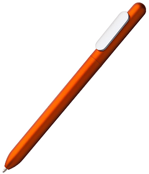 Ручка шариковая "Slider Silver", оранжевая