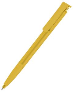 Ручка Senator Super Hit Clear Soft grip zone, желтая