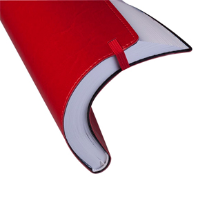 Ежедневник Soft Book, мягкая обложка, недатированный, красный