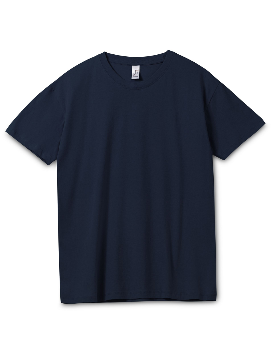 Футболка Regent 150 унисекс, темно-синяя (navy)