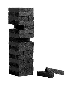 Игра «Деревянная башня мини», черная