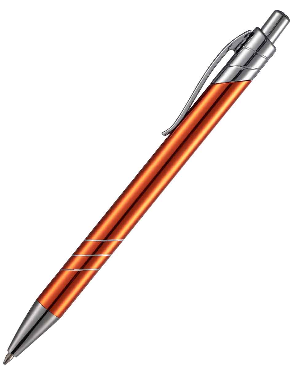 Ручка шариковая Undertone Metallic, оранжевая