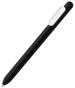 Ручка шариковая "Slider Silver", черная