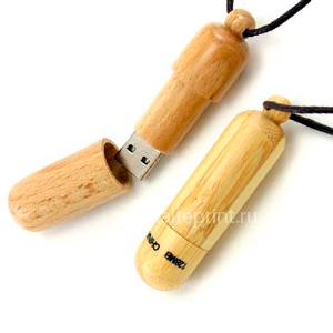 USB флешка деревянная "Wood Roll"