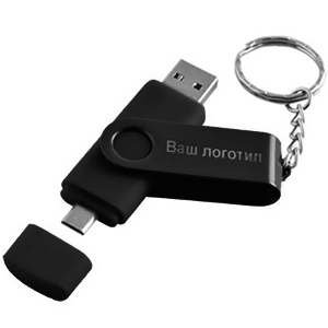Флешнакопитель OTG 031 с micro USB разъемом