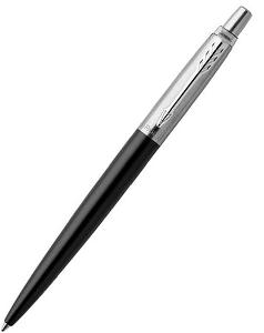 Ручка шариковая Parker Jotter Essential, черный/серебристый