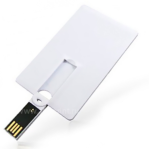 USB флешка кредитная карта (визитка) COCD2 - 2, 4, 8, 16, 32 гб.