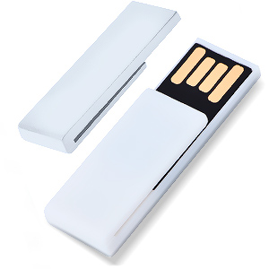 USB-флеш-карта "Clip" под нанесение, 8 Гб