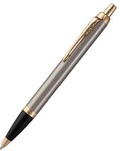 Ручка шариковая Parker IM Core K321 Brushed Metal GT M