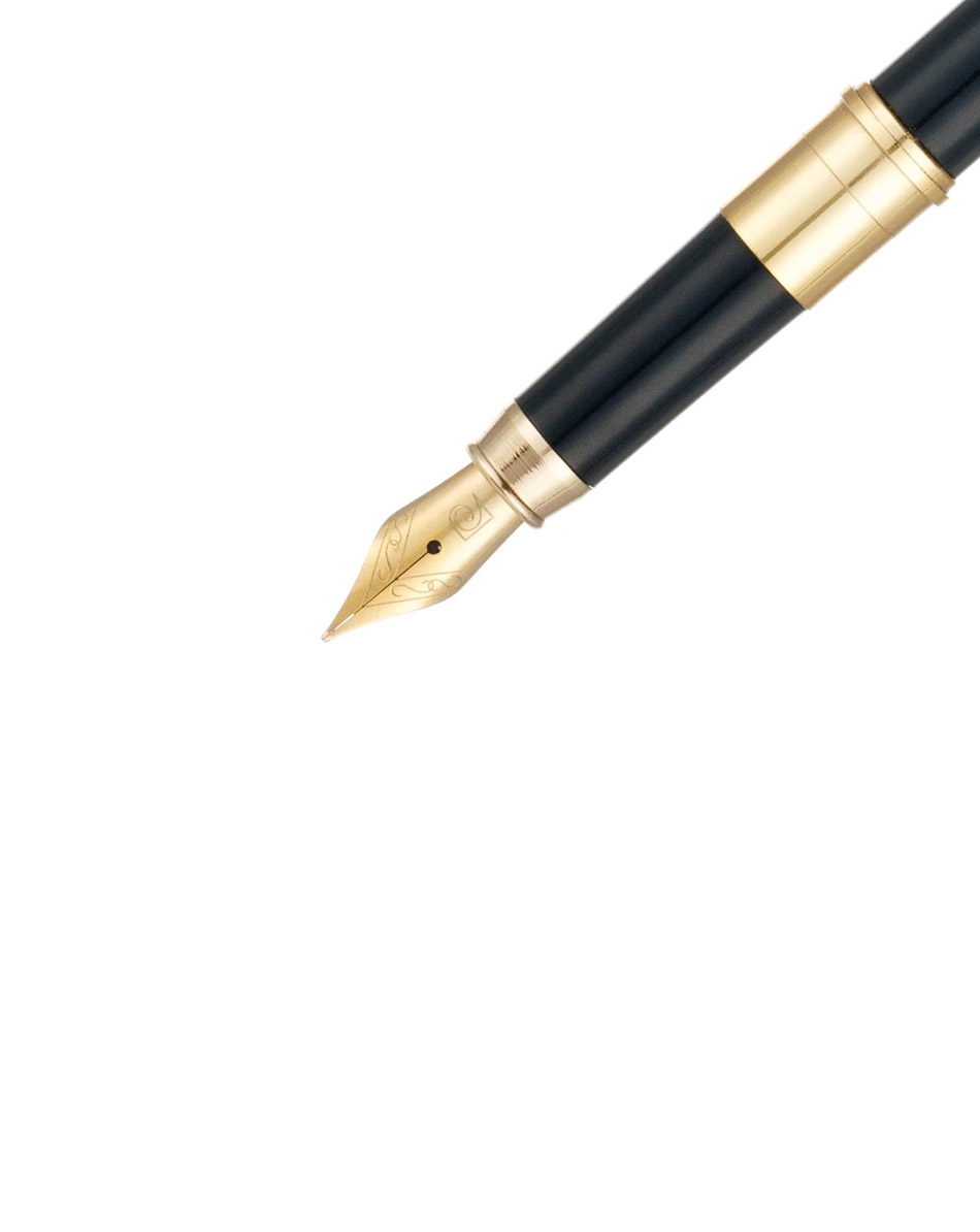 Ручка 2 в 1 Pierre Cardin  шариковая и перьевая «Combi Pen», черный