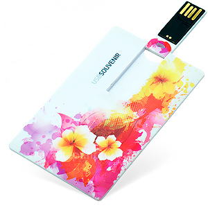 USB флешка кредитная карта (визитка) COCD2 - 2, 4, 8, 16, 32 гб.